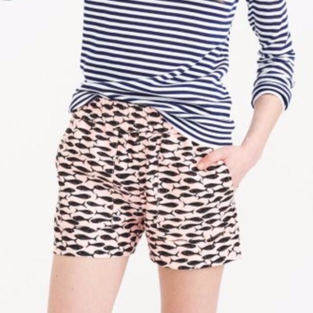 J Crew Minnow Print Shorts